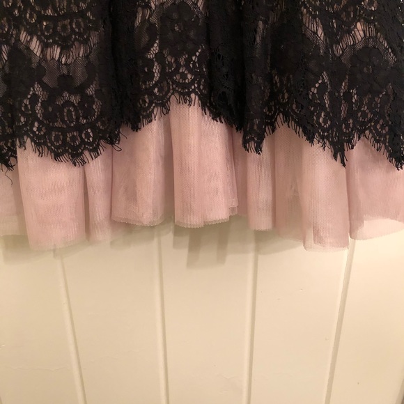 Black lace cocktail dress - Picture 6 of 7